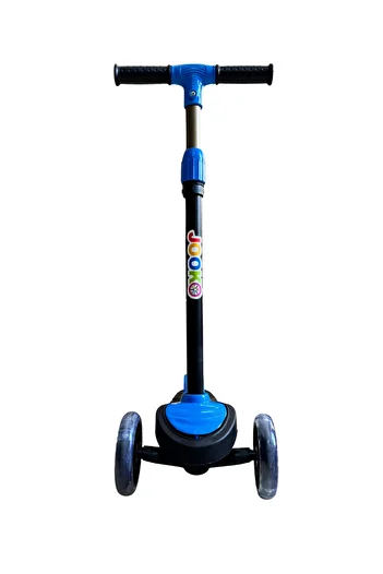 İMVULA Children's Scooter Led Lighted 3 Wheel Height Adjustable Twist Scooter