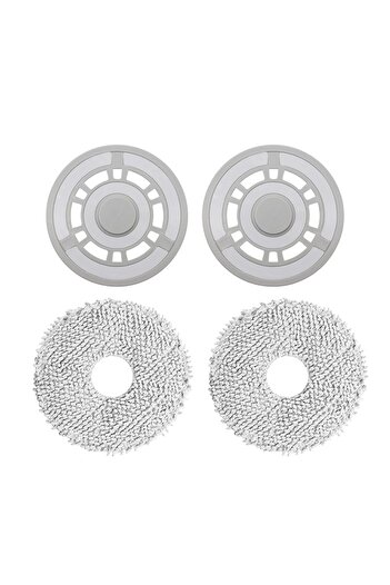 PAA-home Set 2 mopuri si 2 suporti pentru mop , compatibili cu aspiratoarele model Dreame L10s Ultra
