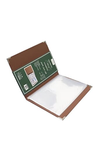 Roco Display Book 20 Pockets A4 – Leather, Brown