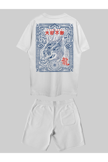 THREADCURRY Be Fearless Printed Co-ord Set for Men & Women