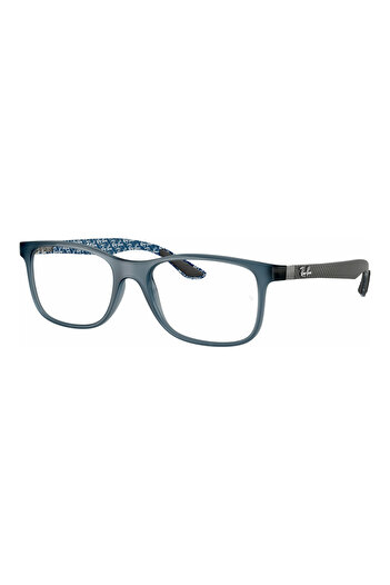 Ray-Ban Men's RX8903 5262 55 Eyeglass Frames, Plastic, Blue, 55 mm
