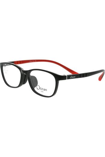 Ocean Women's Eyeglass Frames 9806 C2, Plastic, Black, 47 mm