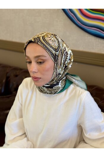 Modakaşmir Paisora Pattern Twill Scarf