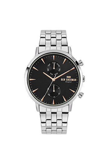 Ben Sherman Mens Watch Ben Sherman WB041BSM, Quartz, 43mm, 3ATM