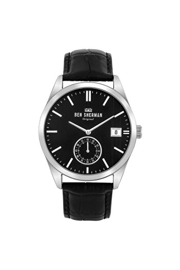 Ben Sherman Mens Watch Ben Sherman WB039BB, Quartz, 43mm, 3ATM