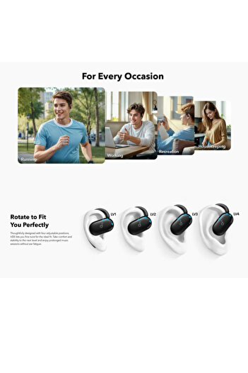 Anker SoundCore V20i Bluetooth 5.3 Wireless Headphones, White