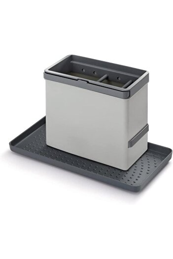 STOREMAX Sellbuyst Tidy Tex - Plastic Modular Kitchen Cleaning Organizer, Gray Trendy 266450