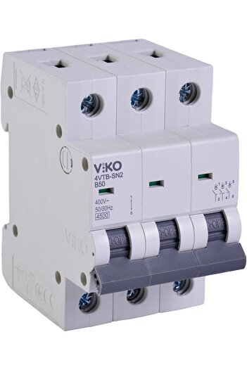 STOREMAX Polysight 4Vtb-3B50 Automatic Fuse 4.5Ka B Type 3 Pole 50A Trendzap 467437