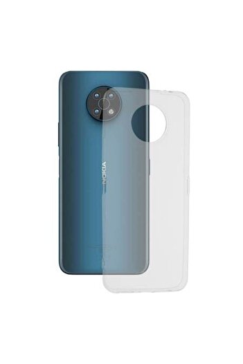 Bibilel Phone case for Nokia G50, Techsuit Clear Silicone, Transparent