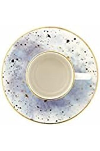STOREMAX Goldwhirl Desen4 Coffee Cup with Saucer 90 Cc Trendflash 467437