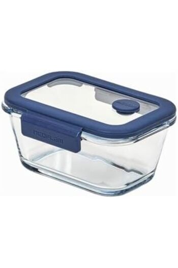 STOREMAX Sellbuyst Fika Glace Vacuum Glass Storage Container Set Blue 5 Pieces D-Neobgls05 Trendy 266450