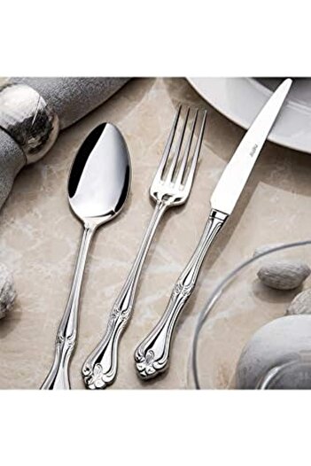 STOREMAX Snshop Lalezar Sade 12-Person 89-Piece Cutlery Set with Leather Case 467437