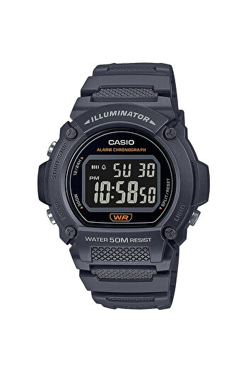 Casio Mens Watch W-219H-8BVEF, Quartz, 47mm, 5ATM