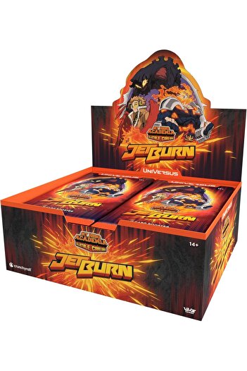 STOREMAX Polysight Games My Hero Academia Card Game Set 6: Jet Burn Booster Display Trendzap 467437