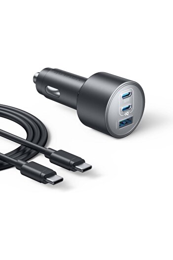 Anker Car Charger, 167.5W Max 3-Port