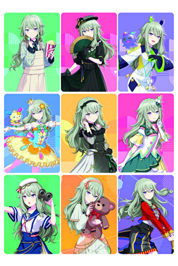 nihonwosekai Hatsune Miku Pjsekai Anime Photocard PC Set 9 Pieces Kusanagi Nene