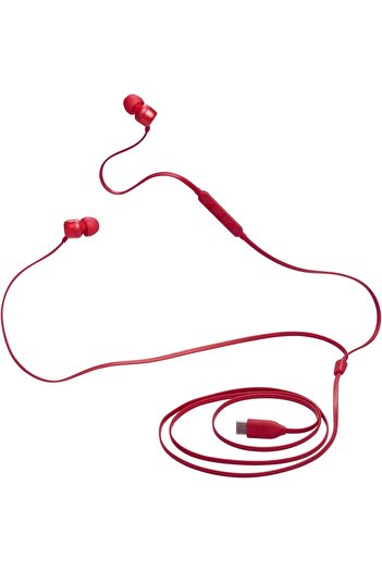 STOREMAX Polysight 310C, Usb-C Earphone Earbuds, Red Trendzap 467437