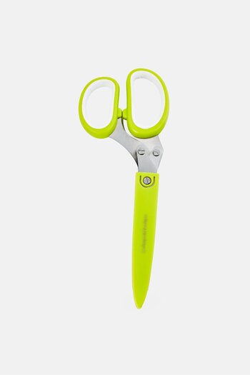 Catherine Malandrino 5-Blades Herb Scissor, Green/Silver