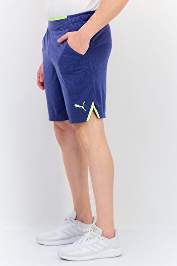 Puma Men Regular Fit Training Shorts, Blue