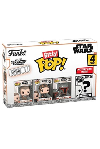 Funko Set 4 Mini Figurine Bitty POP Mandalorian - Marshal