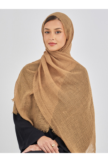 Styli Crinkle Texture Chiffon Hijab