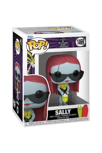 Funko Figurina- Pop! The Nightmare Before Christmas: Sally with Glasses (Beach), Multicolor, 16 cm