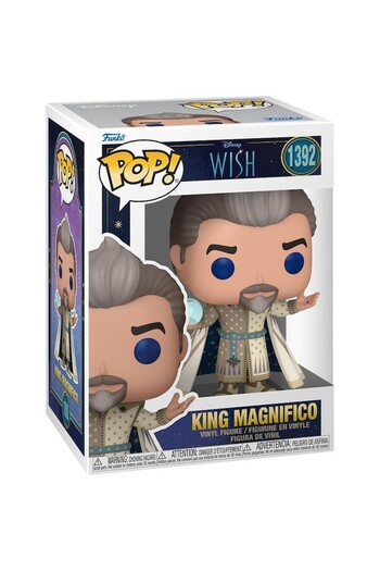 Funko Disney Wish Figure - King Magnifico, Gray, 9.5 cm