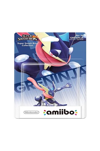 Nintendo Amiibo Greninja Figurine No. 36 (Super Smash)