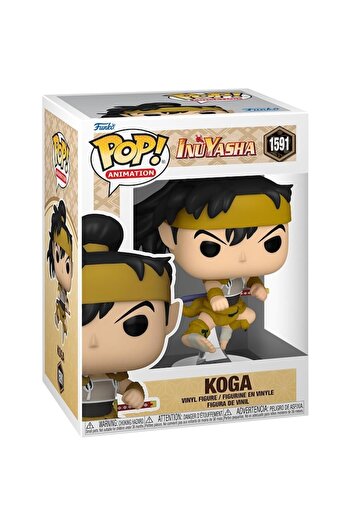 Funko Pop! Inuyasha: Koga Figurine, Multicolor, 16 cm