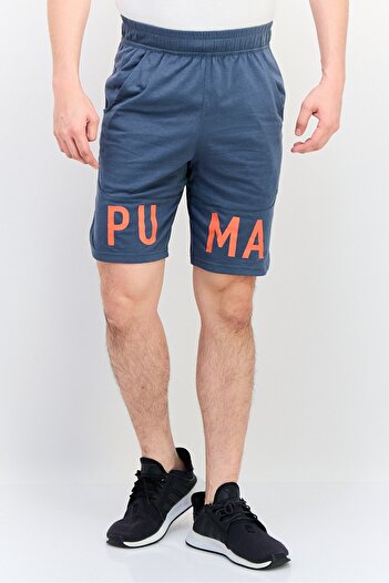 Puma Men Sportswear Fit Training Shorts, Slate Blue