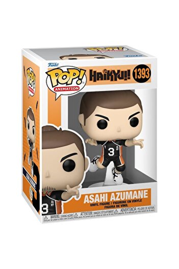 Funko Figurine - Pop! Haikyu!!: Asahi Azumane, Black, 15 cm