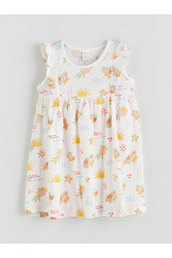 LC Waikiki Crew Neck Baby Girl Dress