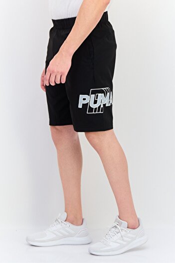Puma Men Regular Fit Training Shorts, Black