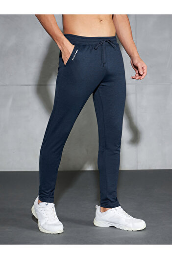 Technosport By Styli Men Melange Slim Fit Track Pants