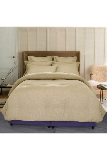 Favourite Vivert Ivory King Duvet Set 8 Piece Set