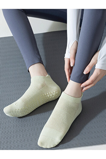 Styli Basic No Show Silicon Pad Tab Yoga Socks