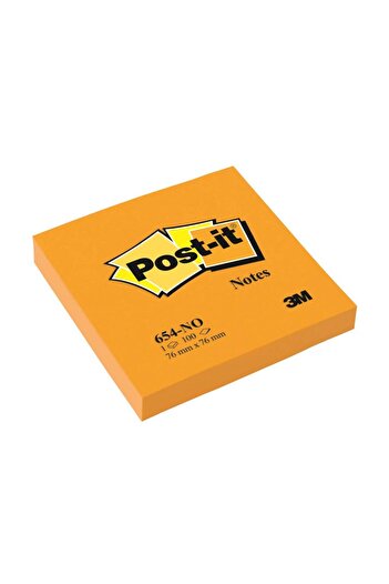 Post-it Notes adeziv neon, 76 x 76 mm, 100 file,