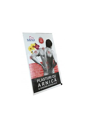 InnovaGoods Plasture cu Arnică și Gheara Diavolului, 9x14 cm