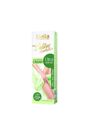 Delia Cosmetics Ultra Delicate Depilatory Cream Satine, 100 ml