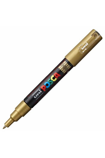 POSCA POSCA markers, UNI 0.7 - 1 mm tip marker, PC-1M, various colors