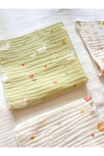 Zezig Muslin Handkerchief Set (6 Pieces) - Pstl