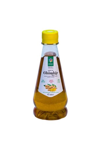 Santo Raphael Cold-Pressed Ginger Syrup, 250ml, Steaua Divina