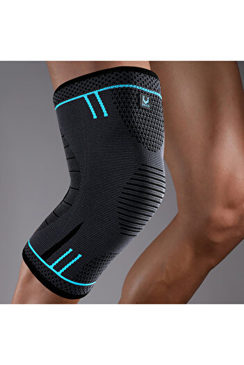 Choice M AB080-BLUE 1 Pcs Compression Knee Support Sleeve Elastic Knee Pads Brace Springs Gym Sports Protec
