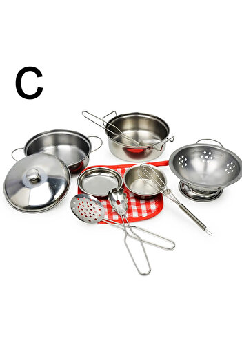 Choice1 Sets C Kitchen Set Pretend Play Simulated Kitchen Toy Children Role Playset Cooking Set Educational