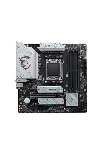 MSI B650M GAMING PLUS WIFI AM5 DDR5 7200+(OC)MHz mATX Gaming Anakart