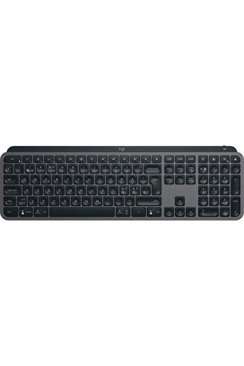 logitech MX Keys S Keyboard, wireless + Bluetooth, LED lighting, black, Danish/Finnish/Norwegian lay