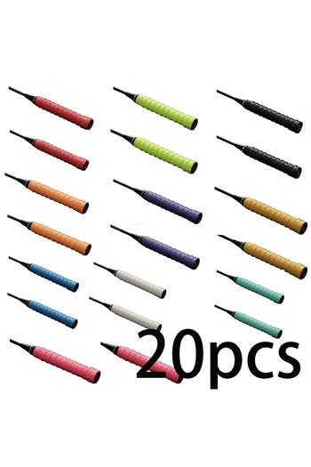 Choice blends20pcs 10/20pcs badminton/tennis/fishing rod/fencing grip tape, anti slip and sweat absorbing r