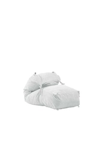 Pufrelax Fotoliu Yoga Minnie, Material Textil - Angora Grey
