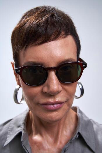 Bilge Karga Ryan Brown Green Sunglasses