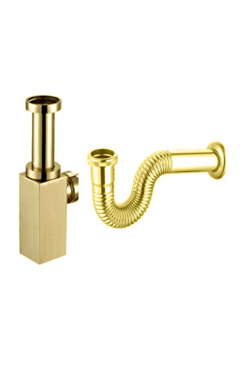 Saudi Ceramic Bottle Trap 1 1/4" GOLD - Saudi Ceramics